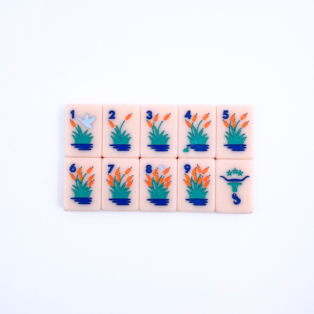 THE TEXAS SERIES - American Mahjong with Lone Star Flair Mahjong Tiles