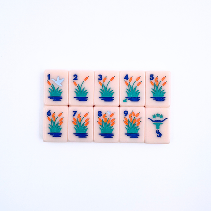 THE TEXAS SERIES - American Mahjong with Lone Star Flair Mahjong Tiles