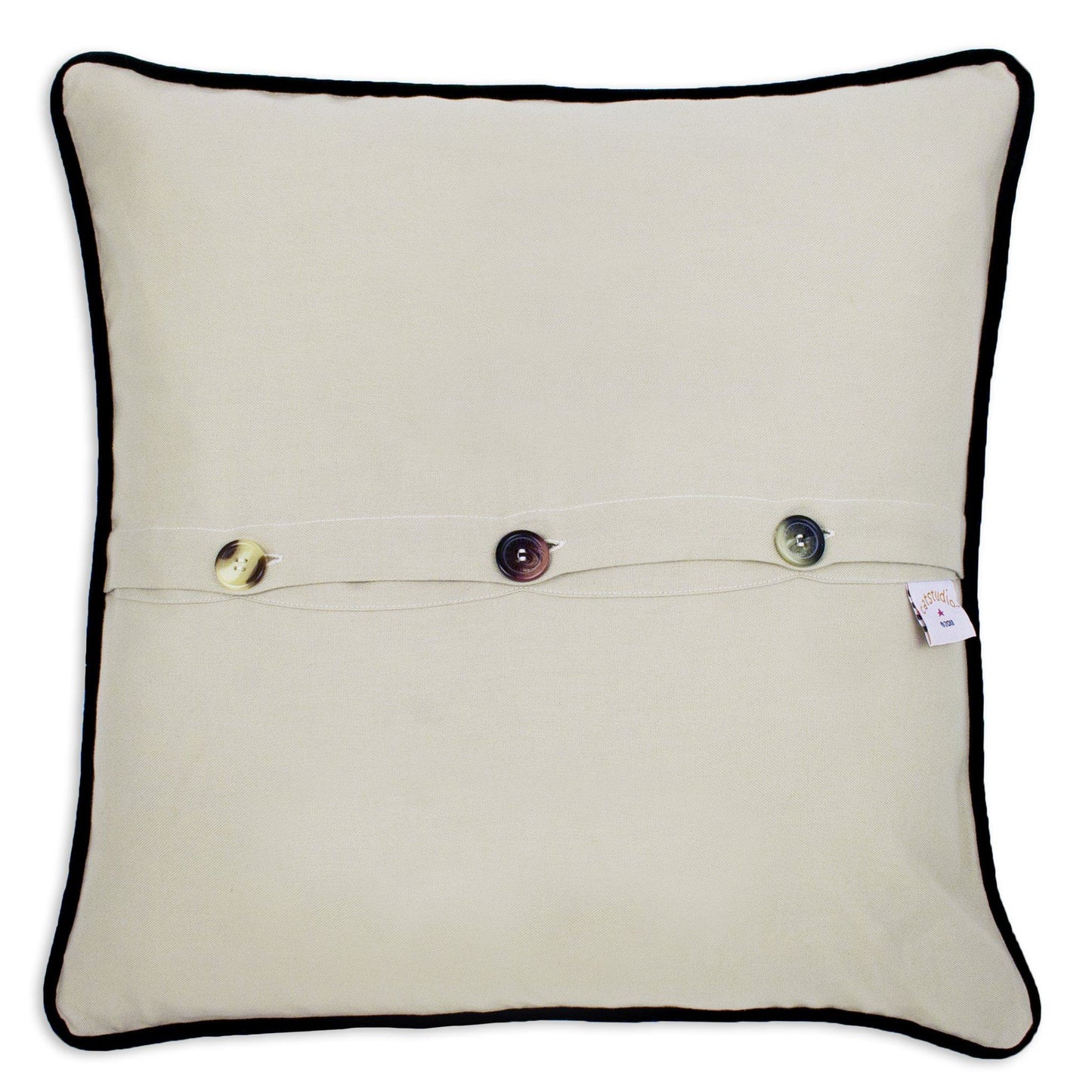 Dallas Hand Embroidered Pillow
