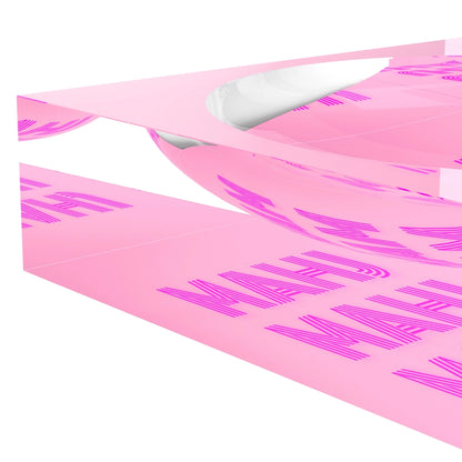 Mahj Mahj Mahj Pink Mahjong Catchall Dish