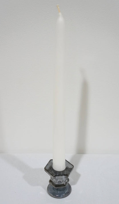 Glass Candlestick Taper Candle Holders