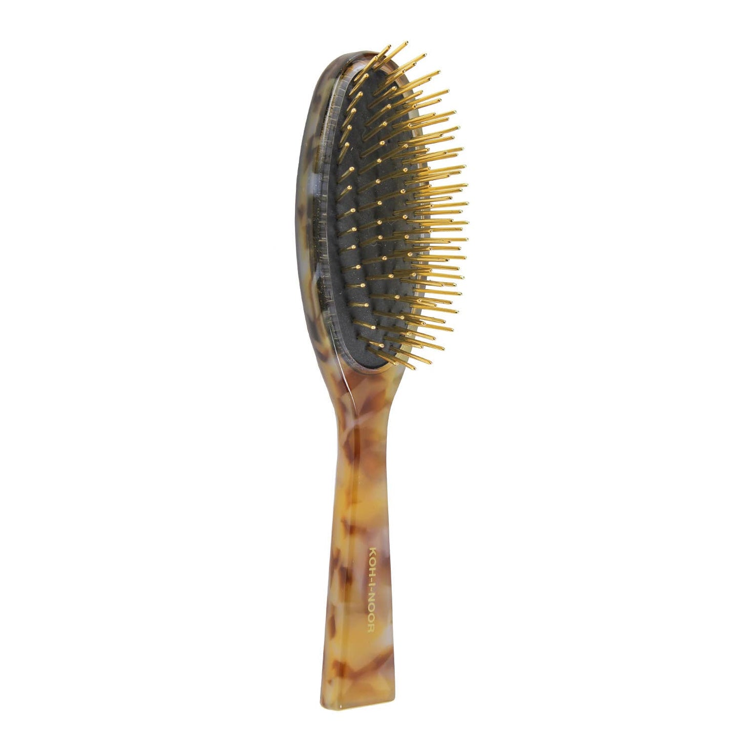 Luxury Pneumatic Hair Brush with Gold Plated Metal Pins