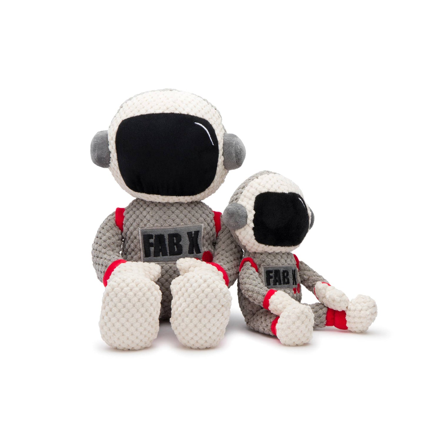 Astronaut Floppy Plush Dog Toy: Small