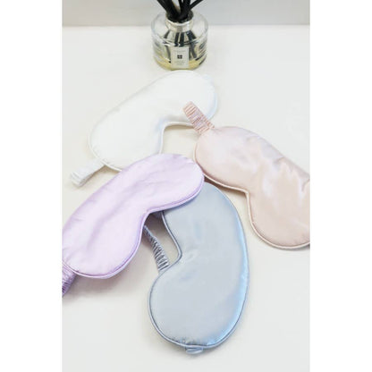 Solid Silk & Satin Eye Mask