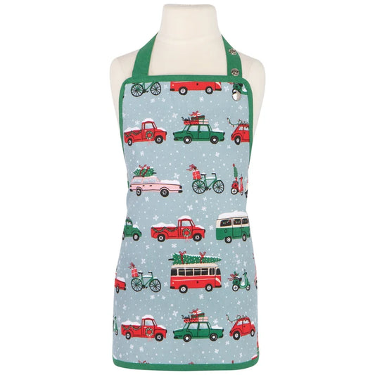 Holiday Traffic Kid's Apron