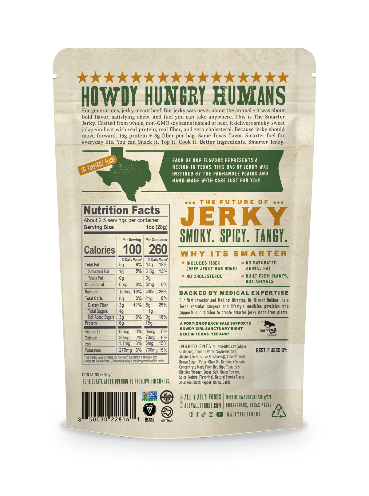 Jalapeño BBQ Jerky (The Smarter Jerky™)