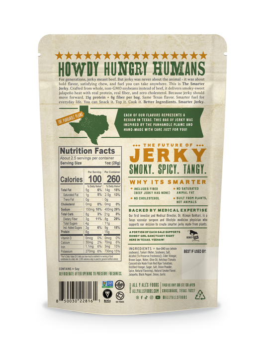 Jalapeño BBQ Jerky (The Smarter Jerky™)