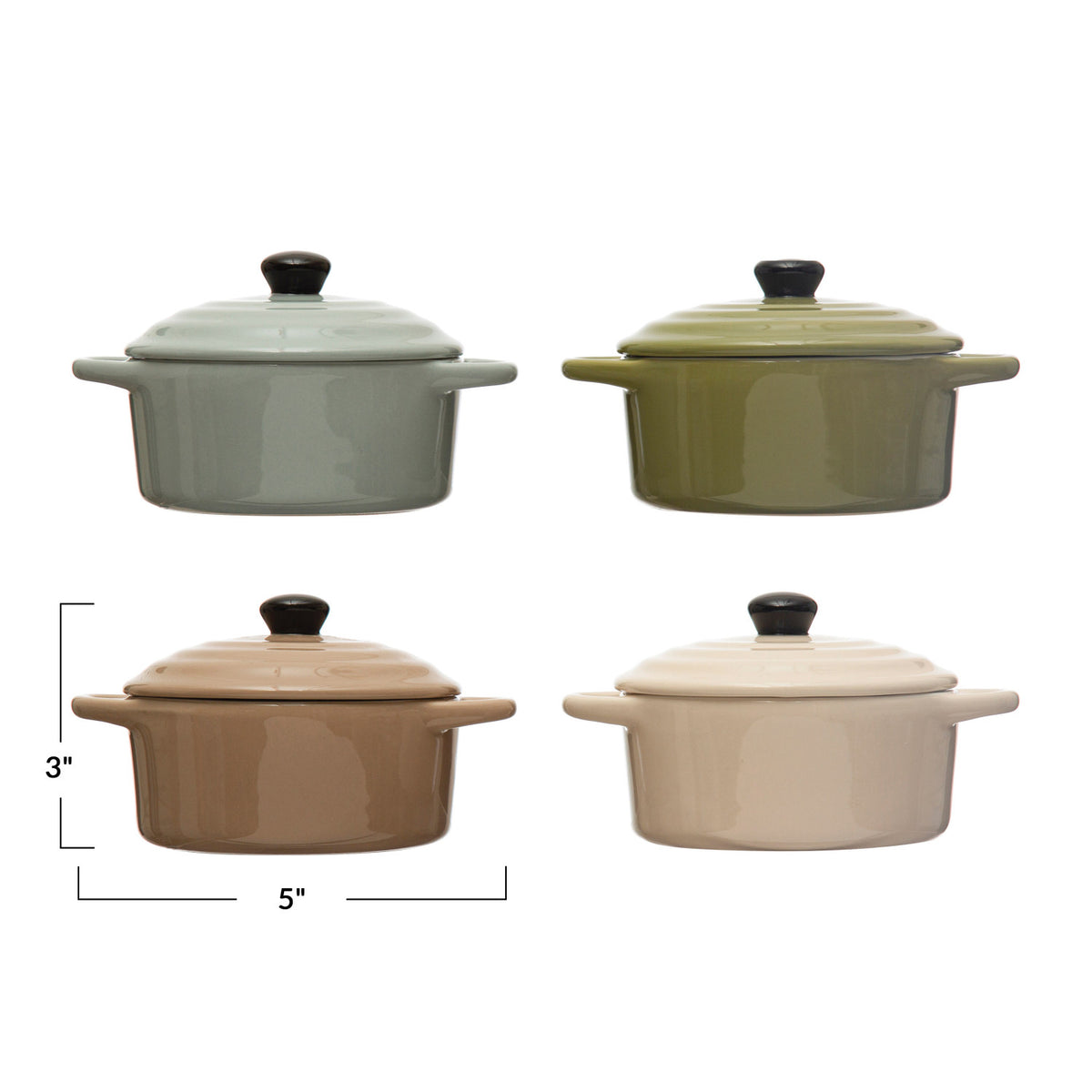 Stoneware Baker with Lid