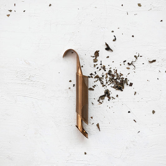 Stainless Steel Tea Infuser with Over Mug Hook