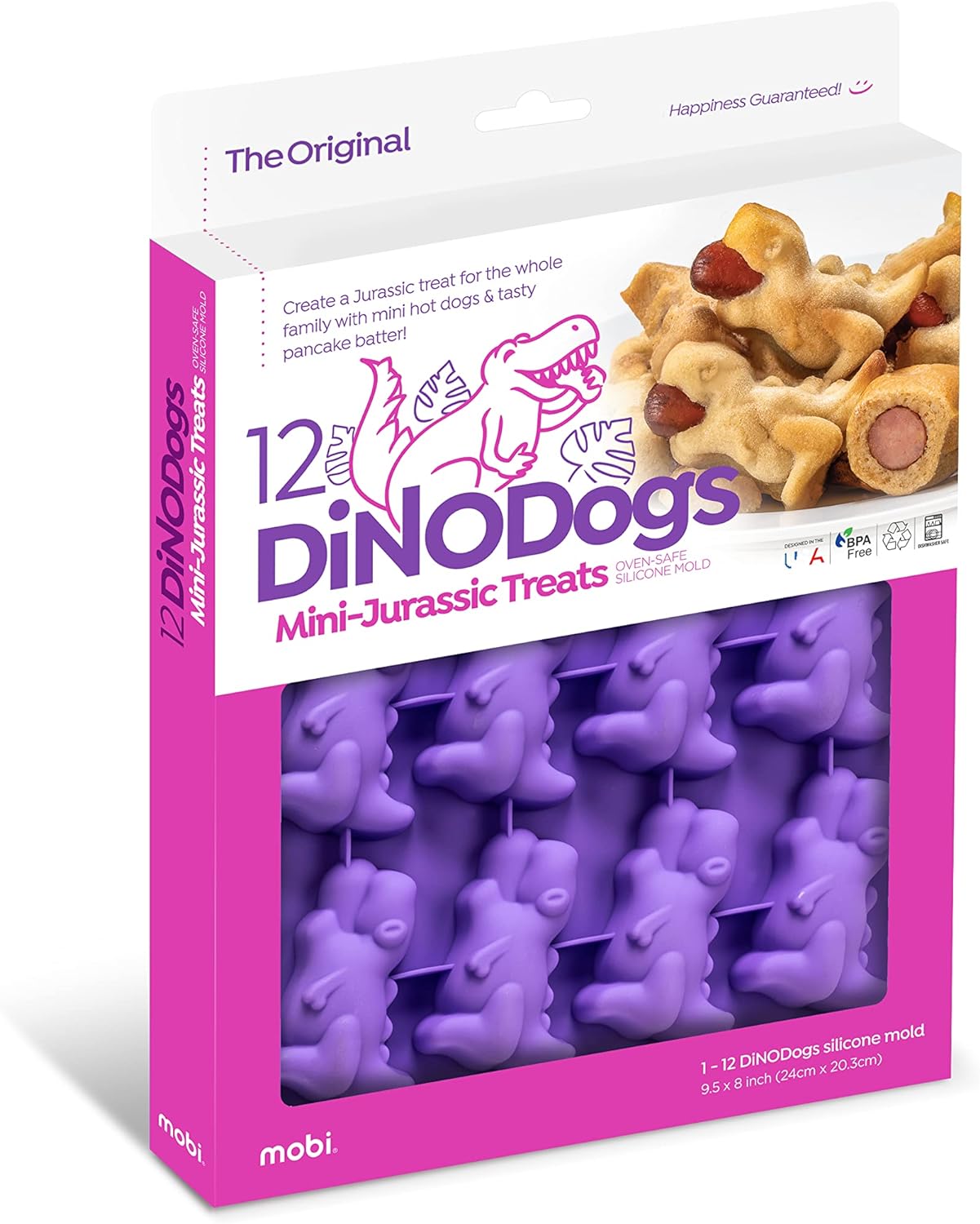 The Original Dino Dogs “Pigs in a Blanket” Snack with a Twist