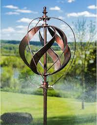 Misting Wind Spinner, Copper Sphere