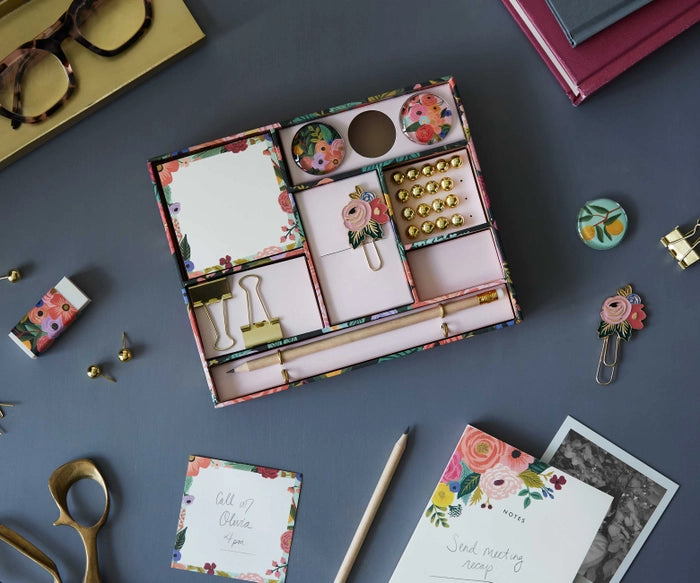 Rifle Paper Co. Garden Party Stationery Tackle Gift Box Set