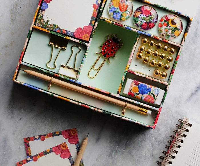 Rifle Paper Co. Blossom Stationery Tackle Gift Box Set