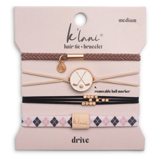 "Drive" Hair Tie Bracelets