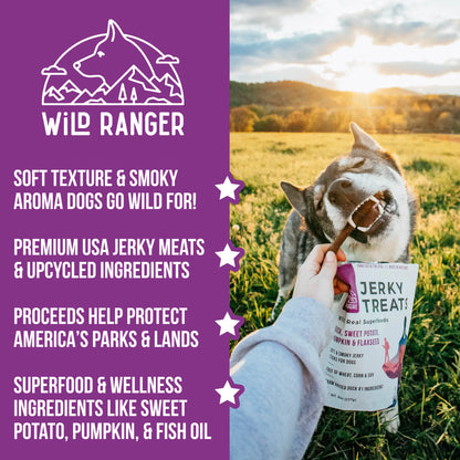 Wild Ranger Duck Jerky Dog Treats