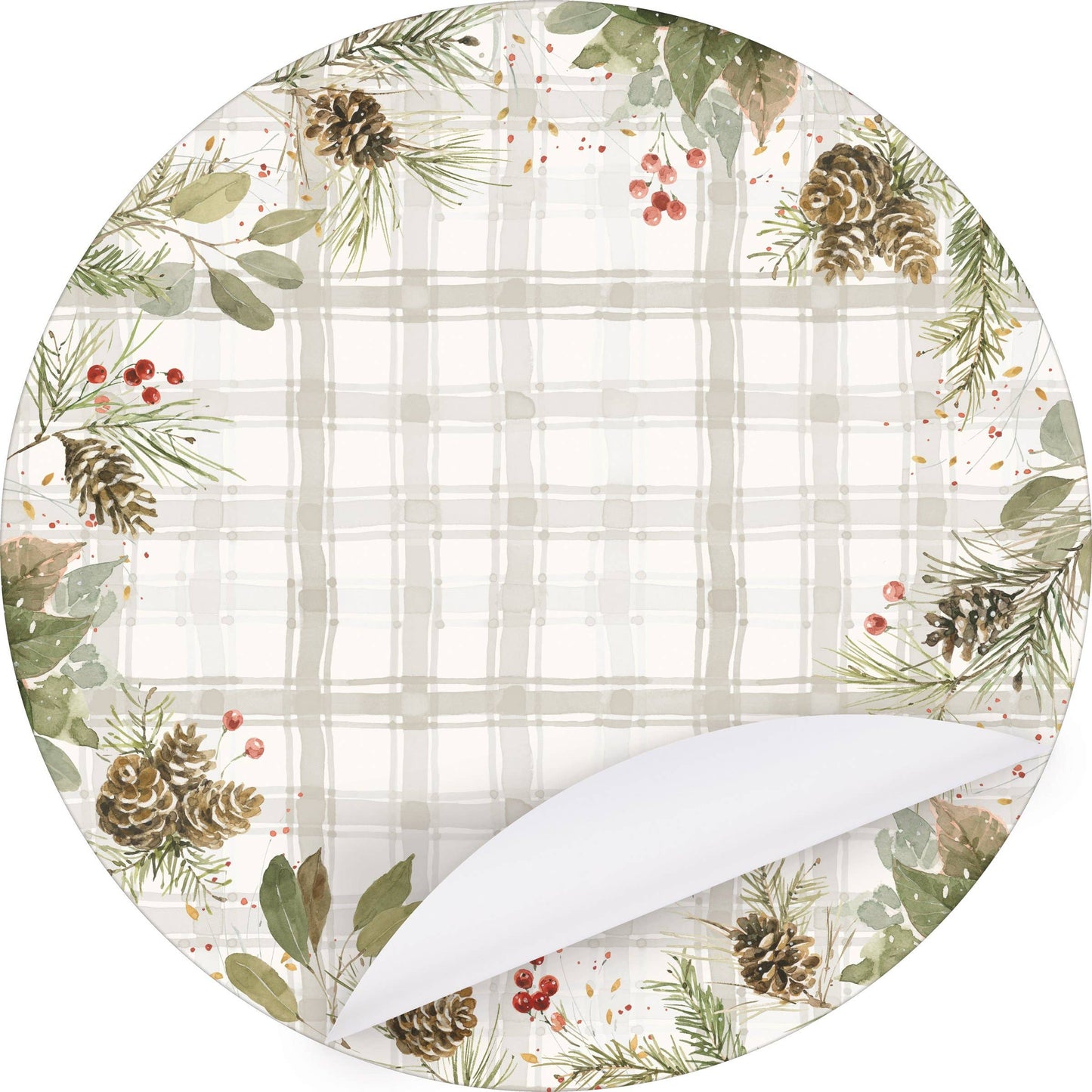 Winter Greenery Placemat