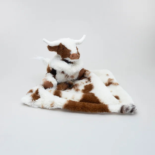Texas Longhorn Plush Soother + Gift Box