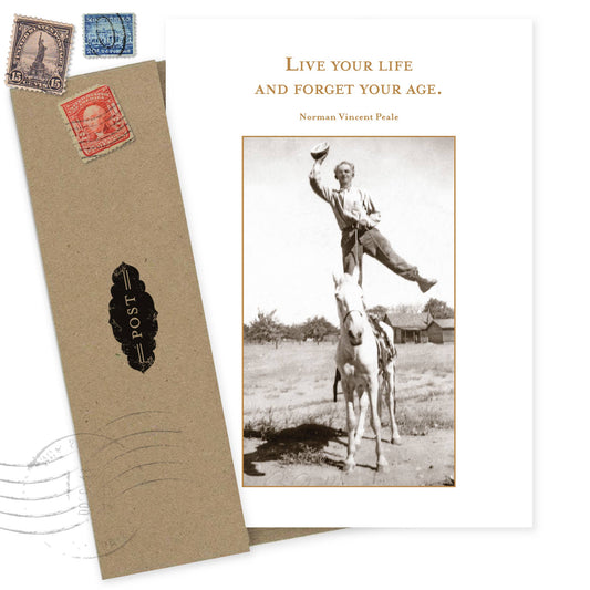 Live Your Life Birthday Card