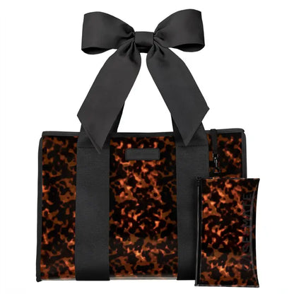 Case-Mate Tortoiseshell Bow Jelly Tote Bag