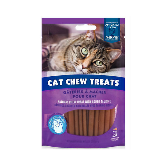 N-Bone Chicken Flavor Cat Chew Treats, 3.74-oz bag