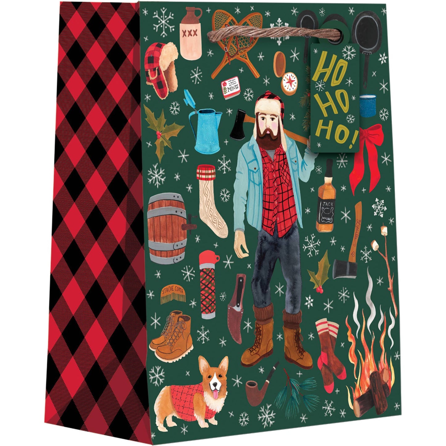 Winter Lumberjack Totes - Medium