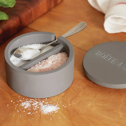 Dual Chamber Salt Cellar