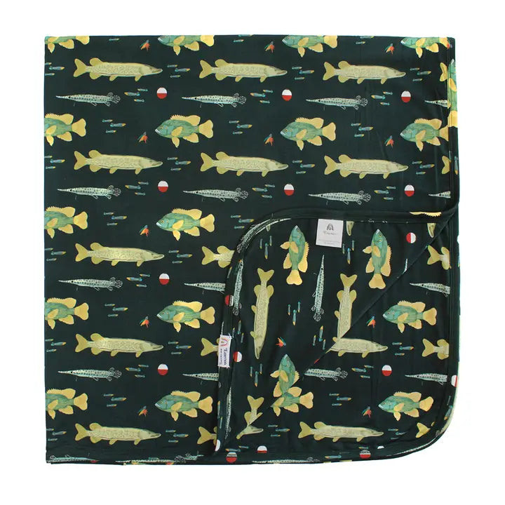 Emerson Fishing Bamboo Blanket