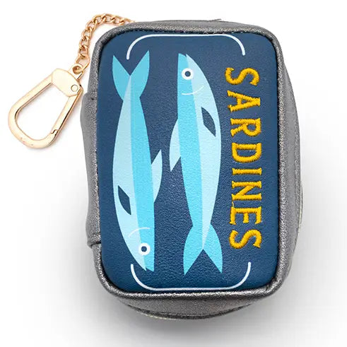 Bag Charm Reusable Shopper Bag Sardines