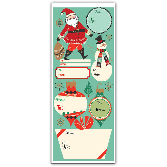 Christmas Classic Gift Labels