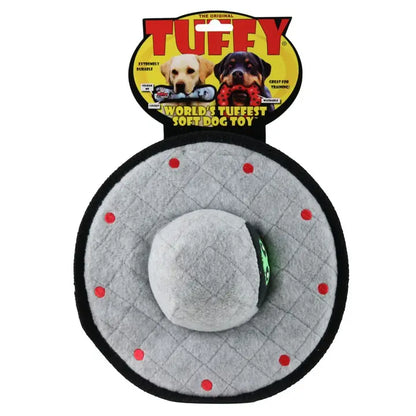 Tuffy Alien UFO Squeaky Dog Toy