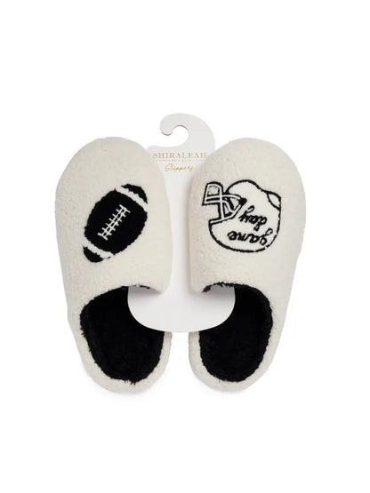 Helmet Game Day Slippers