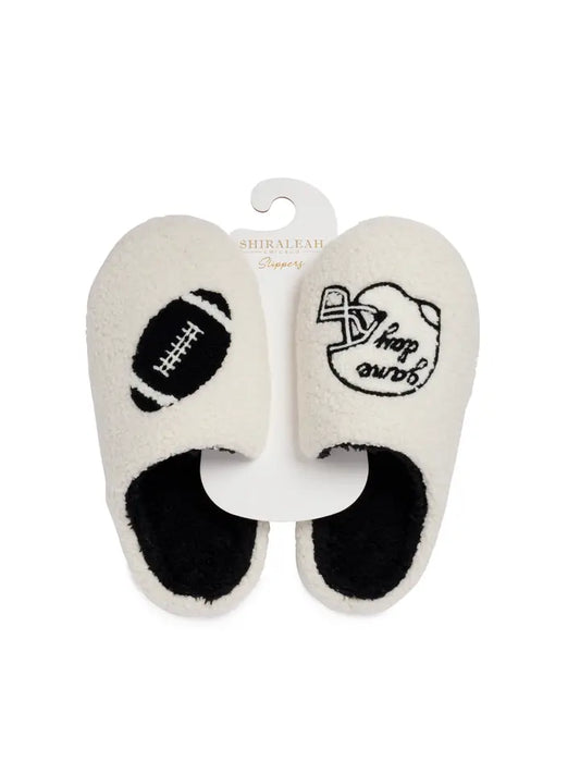 Helmet Game Day Slippers
