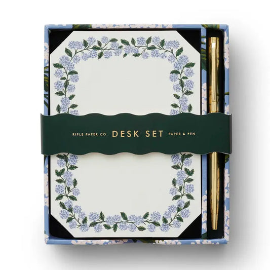 Hydrangea Note Writing Set