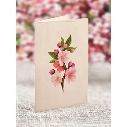 Japanese Cherry Blossoms Pop-up Card