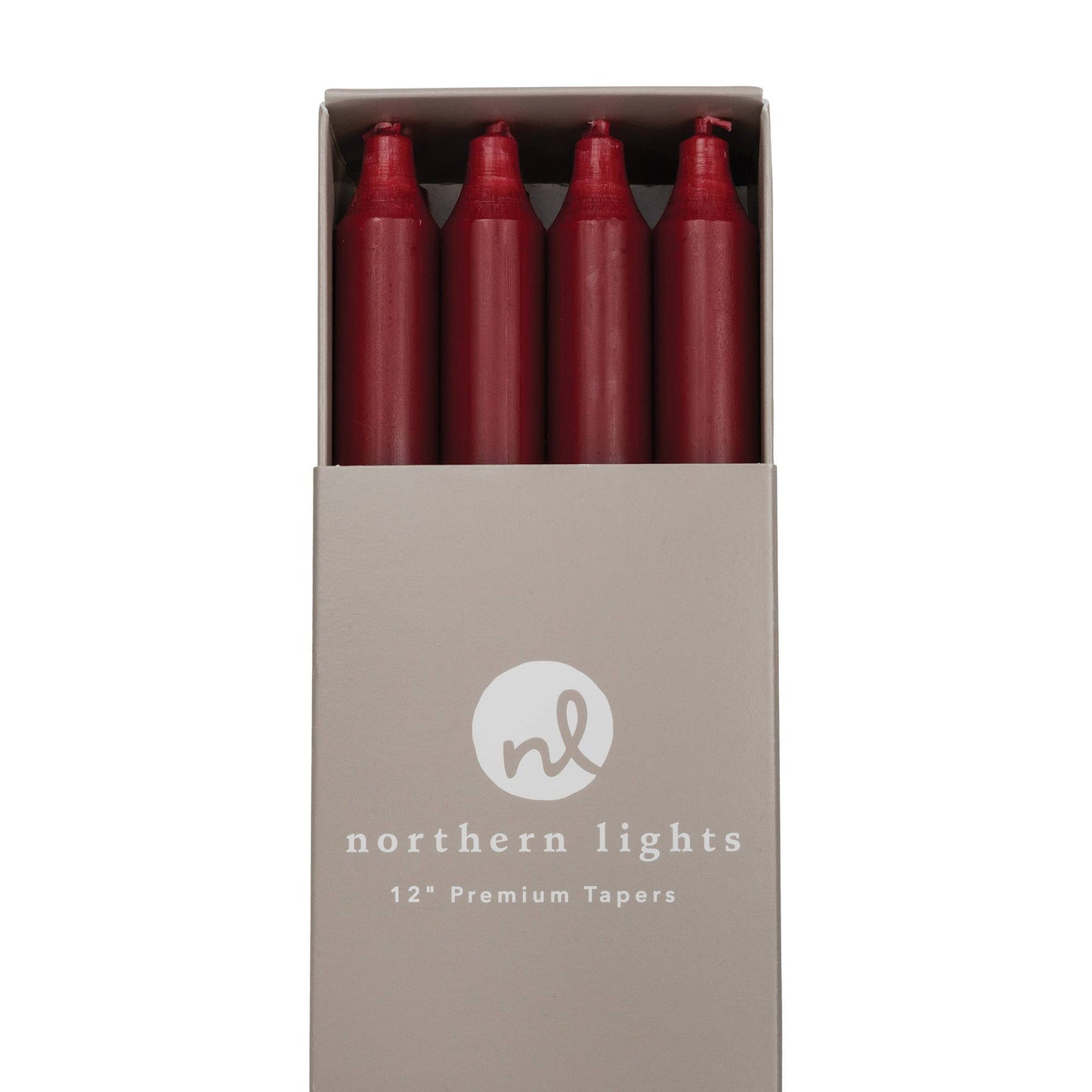 Taper Candle: Crimson