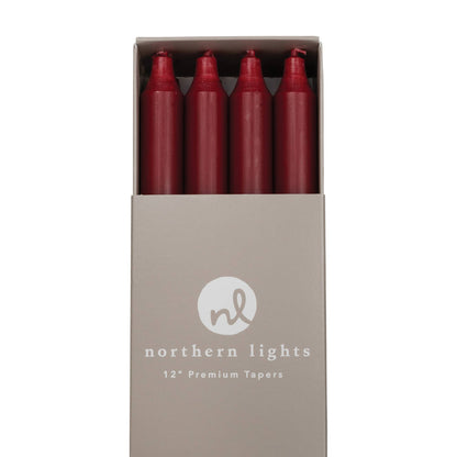 Taper Candle: Crimson