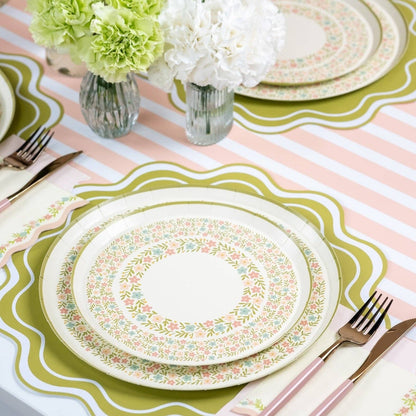 Floral Meadow Dessert Plates
