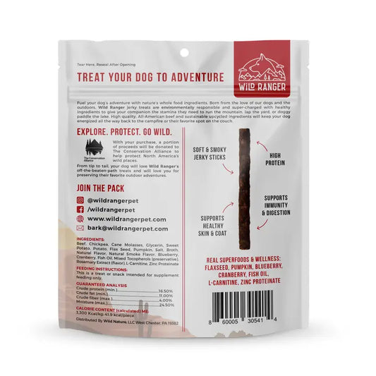 Wild Ranger Beef Jerky & Superfoods Dog Treats
