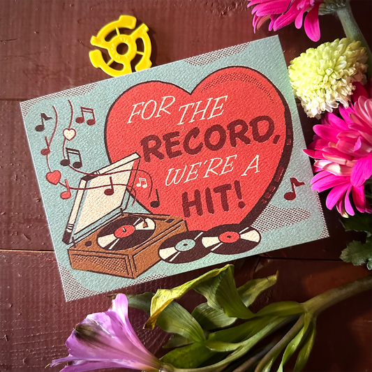 We're a Hit! Valentine's Day Card