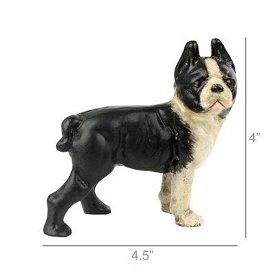 Tyson the Boston Terrier - Cast Iron