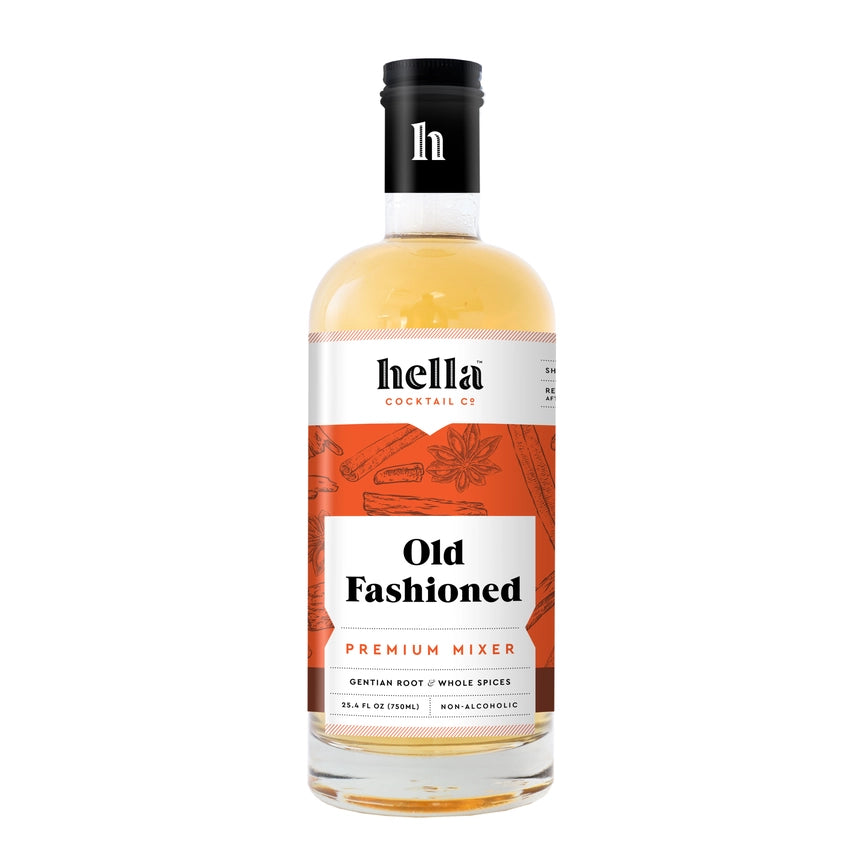 Hella Cocktail Old Fashioned Premium Mixer - 750 Ml