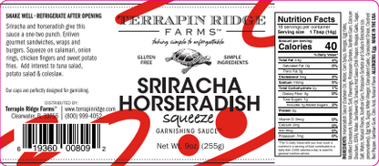 Sriracha Horseradish Garnishing Squeeze