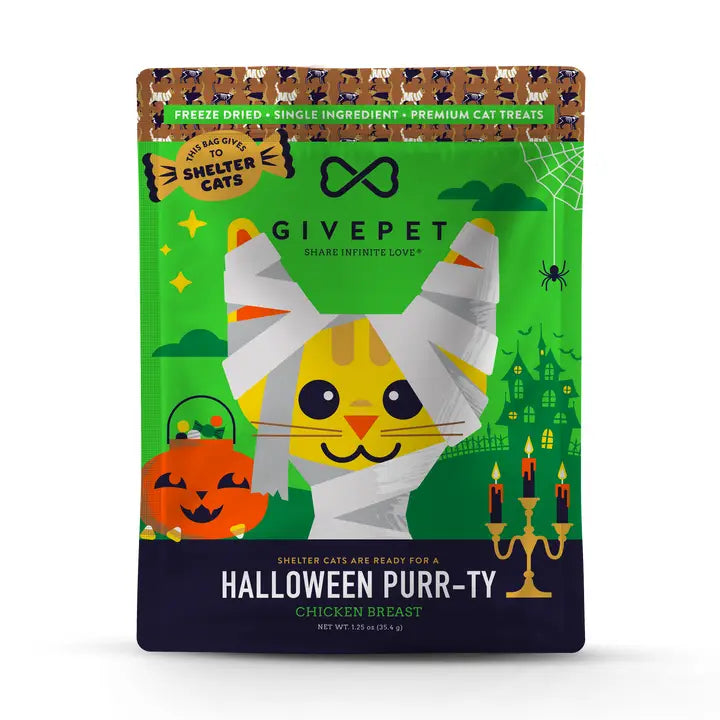 Halloween Purr-Ty Freeze-Dried Chicken Cat Treats