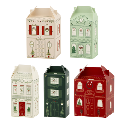 VIL1108 -  Christmas Village Treat Boxes