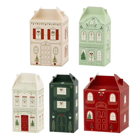 VIL1108 -  Christmas Village Treat Boxes