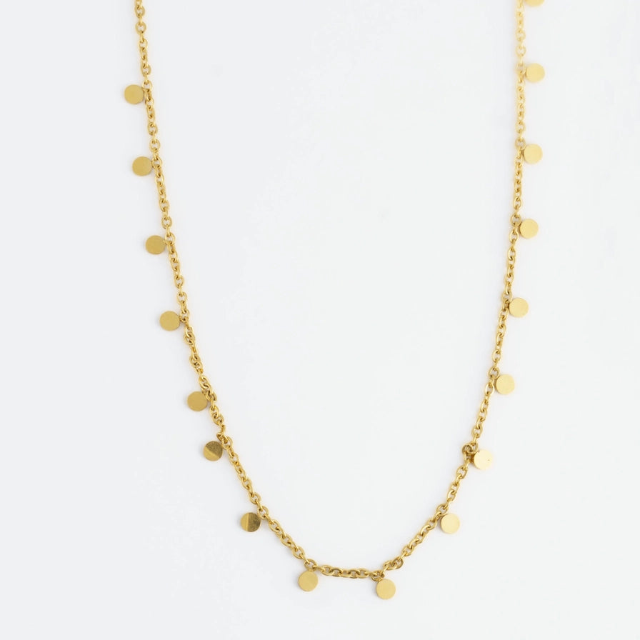 Disc Chain Necklace