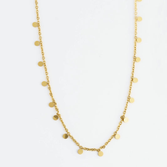 Disc Chain Necklace
