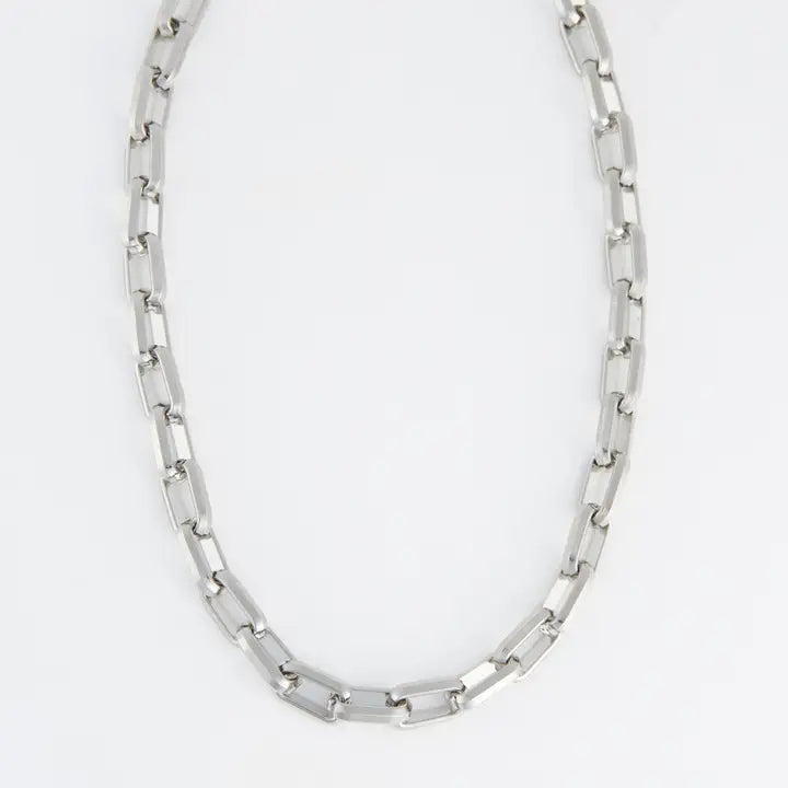 Chunky Oval Chain Necklace