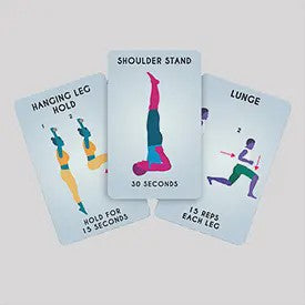 Get Fit Deck of Cards