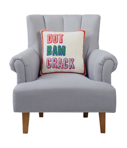 Dot Bam Crack Pillow